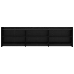 Meuble TV 168 x 33 x 47 cm Chêne noir Bois d'ingénierie 634708634708