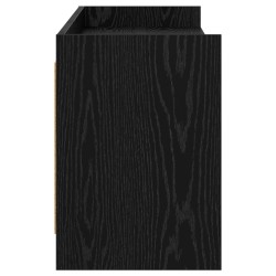 Meuble TV 168 x 33 x 47 cm Chêne noir Bois d'ingénierie 634708634708