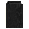Meuble TV 168 x 33 x 47 cm Chêne noir Bois d'ingénierie 634708634708