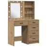Table de Toilette 2 pcs Marron 50 x 41 x 135 cm 634710634710