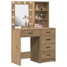 Table de Toilette 2 pcs Marron 50 x 41 x 135 cm 634710634710