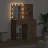 Table de Toilette 2 pcs Marron 50 x 41 x 135 cm 634710634710
