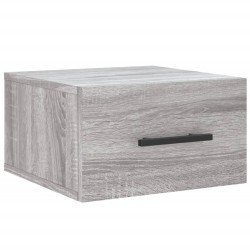 Table de chevet murale sonoma gris 35x35x20 cm 634711634711