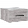 Table de chevet murale sonoma gris 35x35x20 cm 634711634711
