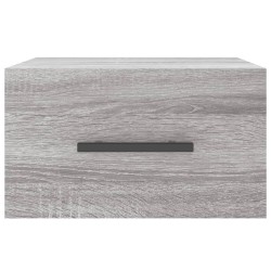Table de chevet murale sonoma gris 35x35x20 cm 634711634711