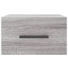 Table de chevet murale sonoma gris 35x35x20 cm 634711634711