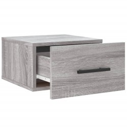 Table de chevet murale sonoma gris 35x35x20 cm 634711634711