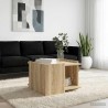 Table basse Chêne Sonoma 50,5 x 50 x 33 cm Bois d'ingénierie 634714634714