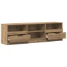Meuble TV chêne artisanal 150x33,5x45 cm bois d'ingénierie 634715634715