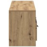 Meuble TV chêne artisanal 150x33,5x45 cm bois d'ingénierie 634715634715