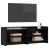 Meuble TV 135 x 33 x 47 cm Chêne noir Bois d'ingénierie 634716634716