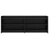 Meuble TV 135 x 33 x 47 cm Chêne noir Bois d'ingénierie 634716634716