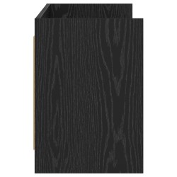 Meuble TV 135 x 33 x 47 cm Chêne noir Bois d'ingénierie 634716634716