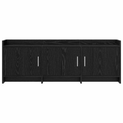 Meuble TV 130 x 33 x 47 cm Chêne noir Bois d'ingénierie 634717634717