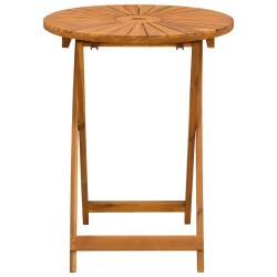 Table de jardin pliante Naturel Ø60 x 75 cm 634719634719