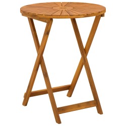 Table de jardin pliante Naturel Ø60 x 75 cm 634719634719