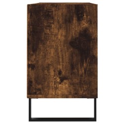 Meuble TV chêne fumé 103,5x30x50 cm bois d'ingénierie 634722634722