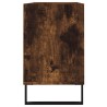 Meuble TV chêne fumé 103,5x30x50 cm bois d'ingénierie 634722634722