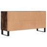 Meuble TV chêne fumé 103,5x30x50 cm bois d'ingénierie 634722634722