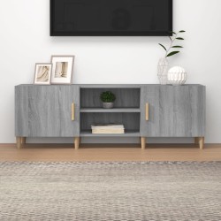 Meuble TV Sonoma gris 150x30x50 cm Bois d'ingénierie 634726634726
