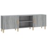 Meuble TV Sonoma gris 150x30x50 cm Bois d'ingénierie 634726634726