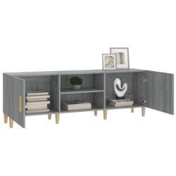Meuble TV Sonoma gris 150x30x50 cm Bois d'ingénierie 634726634726