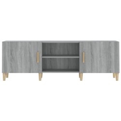 Meuble TV Sonoma gris 150x30x50 cm Bois d'ingénierie 634726634726