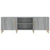 Meuble TV Sonoma gris 150x30x50 cm Bois d'ingénierie 634726634726