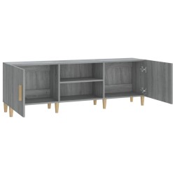 Meuble TV Sonoma gris 150x30x50 cm Bois d'ingénierie 634726634726