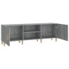 Meuble TV Sonoma gris 150x30x50 cm Bois d'ingénierie 634726634726