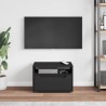 Meuble TV VISNES noir 60x40x38 cm bois d'ingénierie 634727634727