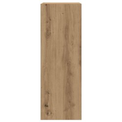 Meubles TV 2 pcs chêne artisanal 30,5x30x90cm bois d'ingénierie 634728634728