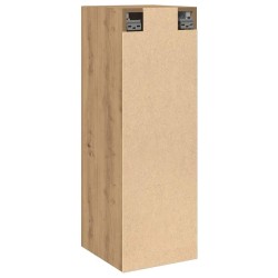 Meubles TV 2 pcs chêne artisanal 30,5x30x90cm bois d'ingénierie 634728634728
