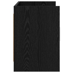 Meuble TV 102 x 33 x 47 cm Chêne noir Bois d'ingénierie 634729634729