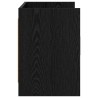 Meuble TV 102 x 33 x 47 cm Chêne noir Bois d'ingénierie 634729634729