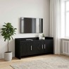 Meuble TV 102 x 33 x 47 cm Chêne noir Bois d'ingénierie 634730634730