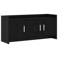 Meuble TV 102 x 33 x 47 cm Chêne noir Bois d'ingénierie 634730634730