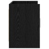 Meuble TV 102 x 33 x 47 cm Chêne noir Bois d'ingénierie 634730634730