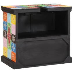 Meuble sous évier Marron 60 x 35 x 55 cm Bois de mangue massif 634731634731