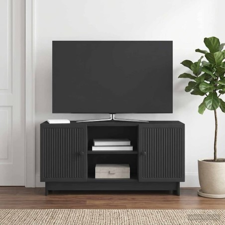 Meuble TV 102 x 34,5 x 50 cm Noir Bois d'ingénierie 634737634737