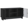 Meuble TV 102 x 34,5 x 50 cm Noir Bois d'ingénierie 634737634737