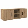 Meuble TV 100 x 31,5 x 35 cm Chêne artisanal Bois d'ingénierie 634738634738