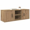Meuble TV 100 x 31,5 x 35 cm Chêne artisanal Bois d'ingénierie 634738634738