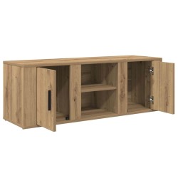 Meuble TV 100 x 31,5 x 35 cm Chêne artisanal Bois d'ingénierie 634738634738