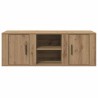 Meuble TV 100 x 31,5 x 35 cm Chêne artisanal Bois d'ingénierie 634738634738