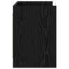 Meuble TV 100 x 33 x 47 cm Chêne noir Bois d'ingénierie 634739634739
