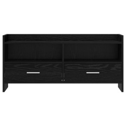 Meuble TV 100 x 33 x 47 cm Chêne noir Bois d'ingénierie 634740634740