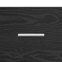 Meuble TV 100 x 33 x 47 cm Chêne noir Bois d'ingénierie 634740634740