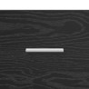 Meuble TV 100 x 33 x 47 cm Chêne noir Bois d'ingénierie 634740634740