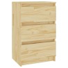 Table de chevet 40x29,5x64 cm Bois de pin solide 634743634743